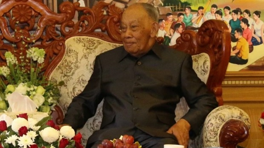 Congratulations extended to former Lao leader on 100th birthday