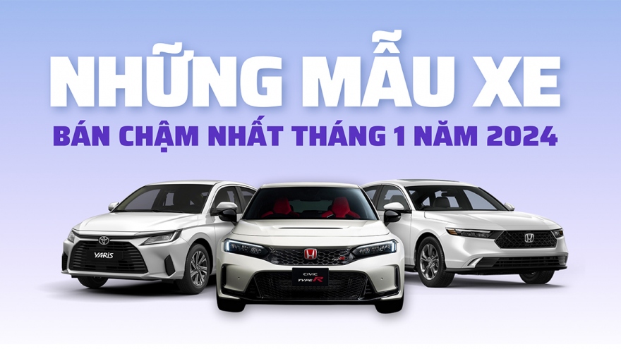 Top 10 mẫu xe bán chậm nhất tháng 1/2024: Xe Nhật chiếm toàn bộ danh sách