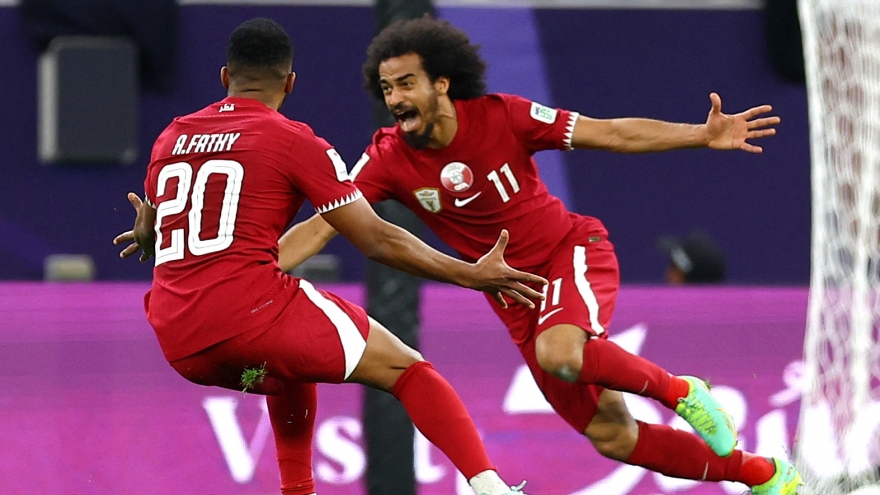 Cuộc đua Vua phá lưới Asian Cup 2023: Sao Qatar sáng cửa “lật ngược thế cờ”
