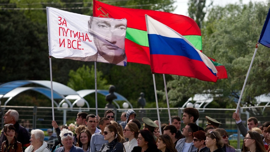 Vùng ly khai Transnistria ở Đông Âu yêu cầu được Tổng thống Nga Putin bảo vệ