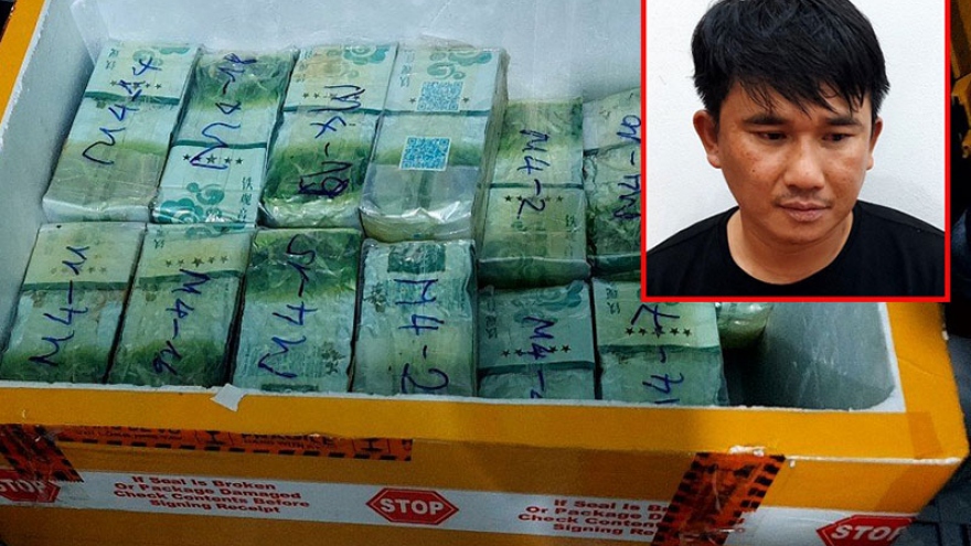 Major drug trafficking ring busted in Binh Duong as 64kg of drugs seized