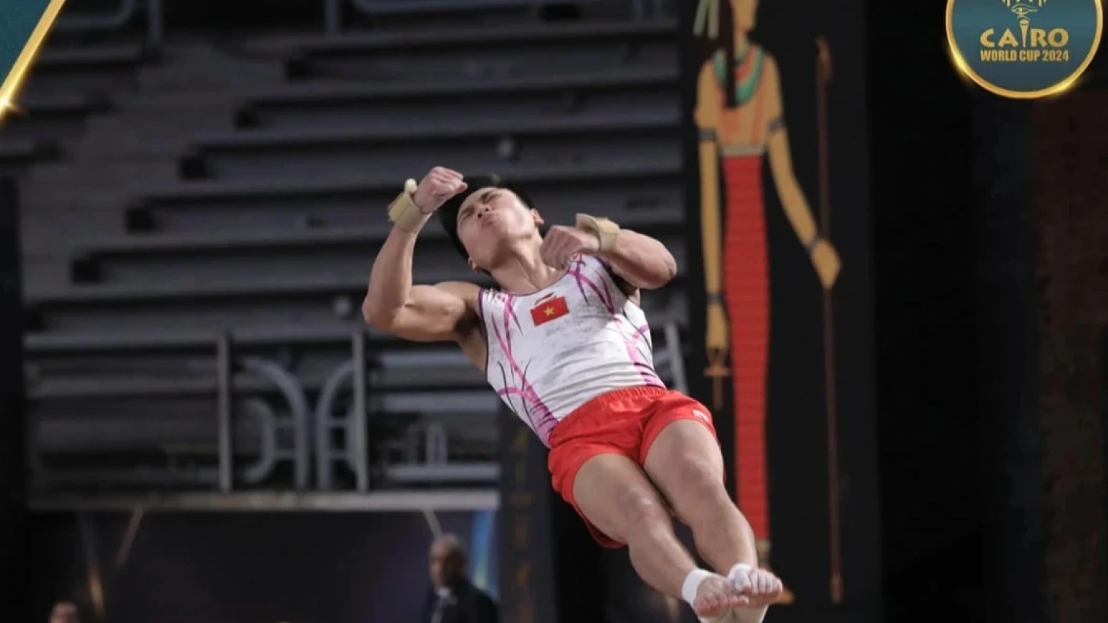 Local gymnast accumulates more points at World Cup for Olympic berth