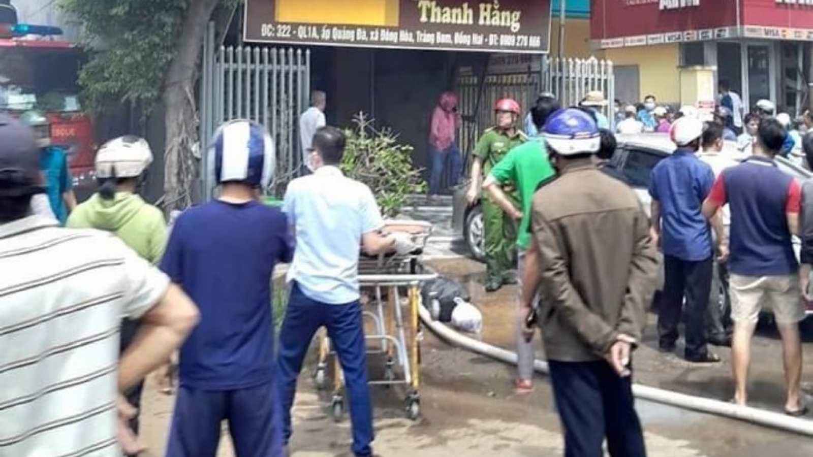 Hai người tử vong sau vụ cháy căn nhà khóa kín ở Đồng Nai
