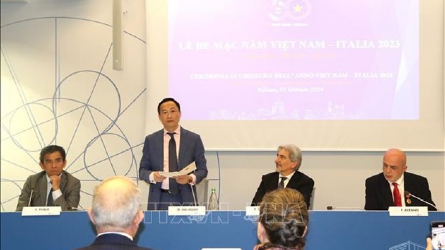 Vietnam-Italy Year 2023 wrapped up in Milan