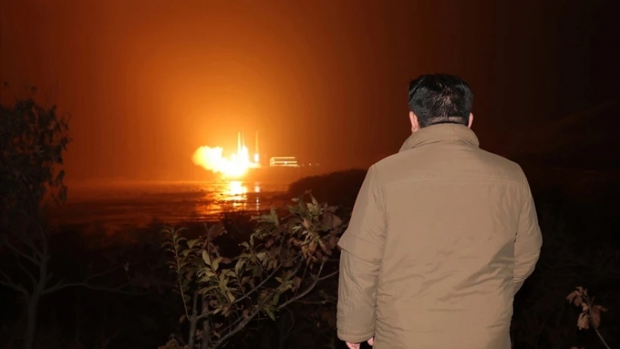 Nhà lãnh đạo Triều Tiên thị sát vụ thử nghiệm tên lửa chống hạm mới