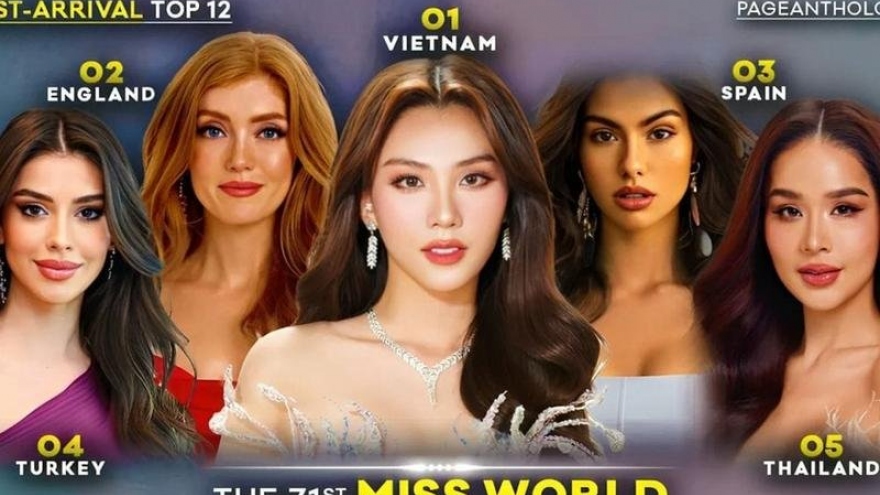 Mai Phuong predicted to win Miss World 2023