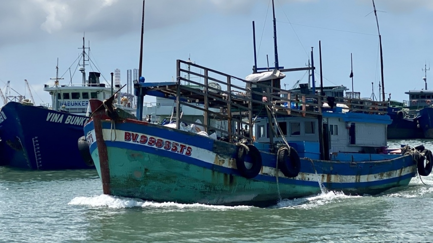 Ngư dân ở Bà Rịa - Vũng Tàu mở biển đánh bắt hải sản đầu năm