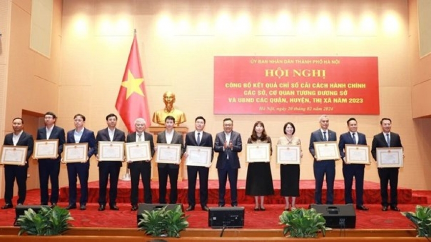 Hanoi announces Public Administration Reform Index 2023