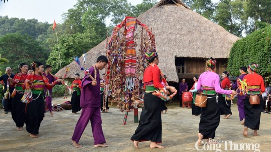 Muong people welcome Lunar New Year with Poon Poong festival