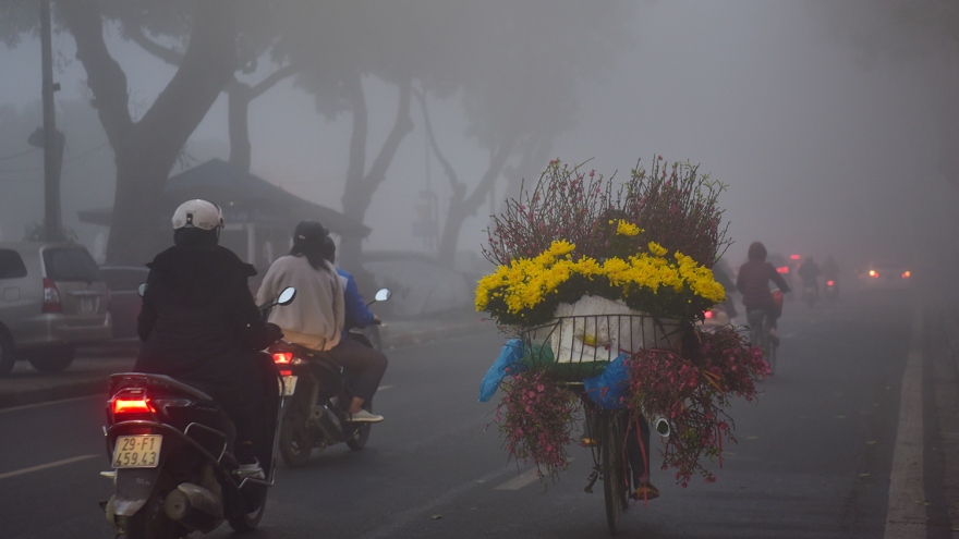 Thời tiết ngày 3/2: Bắc Bộ và Bắc Trung Bộ có sương mù, trưa chiều trời nắng