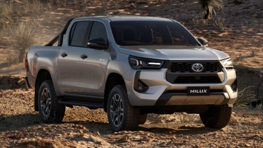 Toyota Hilux 2024 ra mắt với các nâng cấp về kiểu dáng và hiệu suất