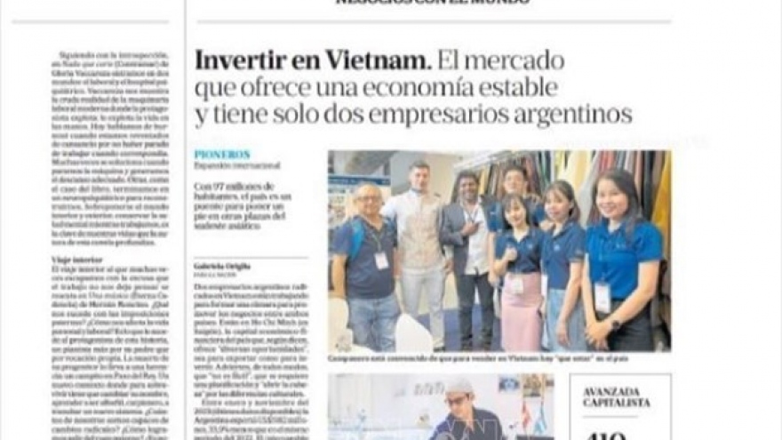 Argentinian businesses hail investment environment in Vietnam