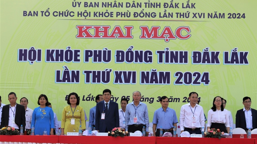 Hơn 2.500 học sinh tham gia Hội khỏe Phù Đổng Đắk Lắk lần thứ XVI – năm 2024