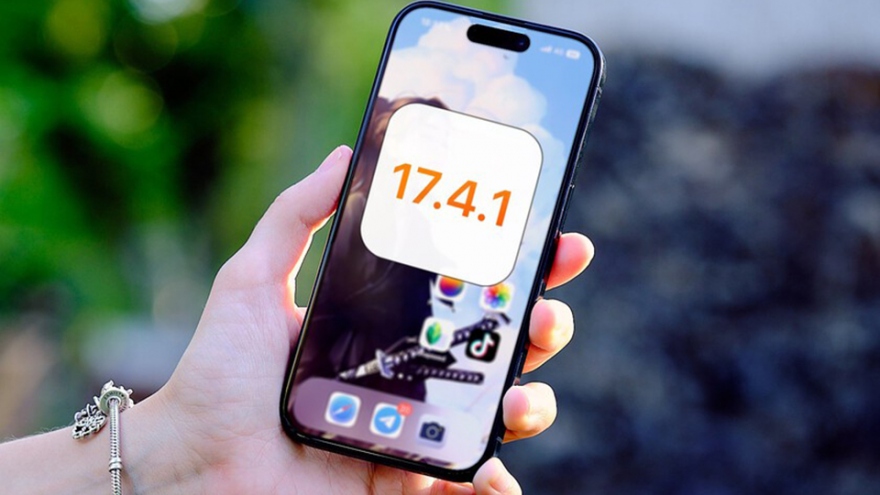 Bản cập nhật iOS 17.4.1 giúp tăng bảo mật, vá lỗi cho iPhone