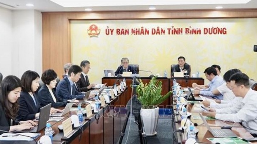 Binh Duong, Japanese region cooperate in building environmental protection capacity