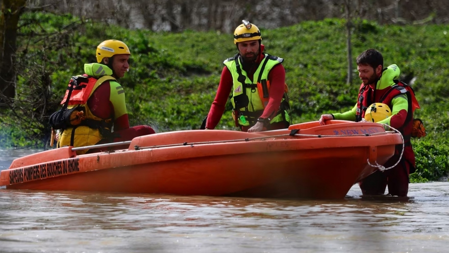 Lũ lụt tại Pháp khiến 7 người chết và mất tích ở miền Nam