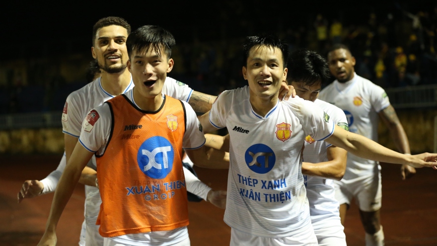 Bảng xếp hạng V-League 2023/2024 mới nhất: Nam Định vô địch lượt đi
