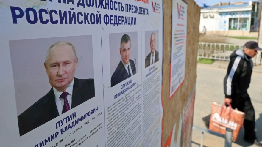 Toàn cảnh quốc tế tối 15/3: Bầu cử tổng thống Nga, 2 triệu cử tri bỏ phiếu sớm