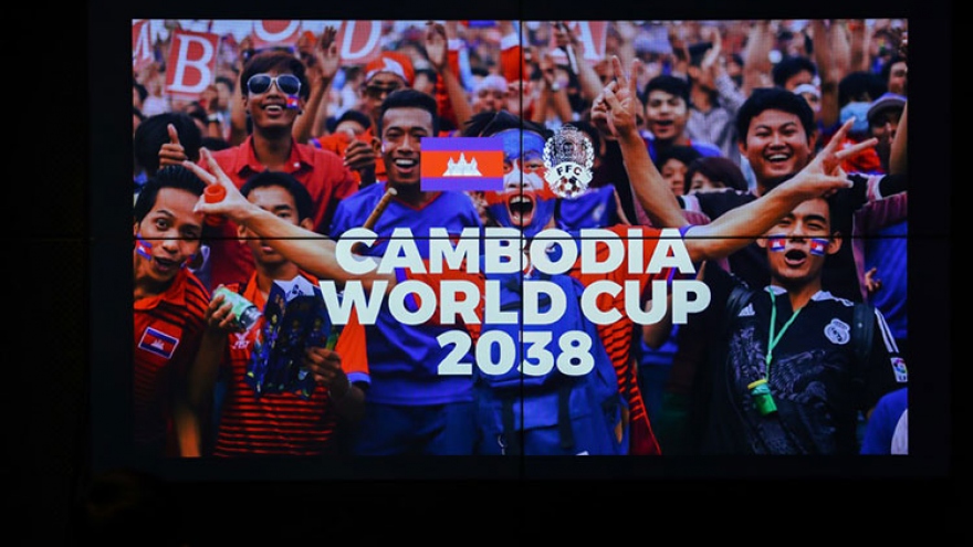Campuchia gây sốc với kế hoạch xin đăng cai World Cup 2038