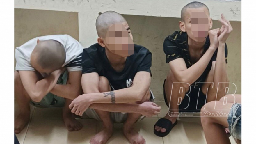 Khởi tố 4 thanh thiếu niên mang đao đi chặn xe, cướp tài sản tại Thái Bình