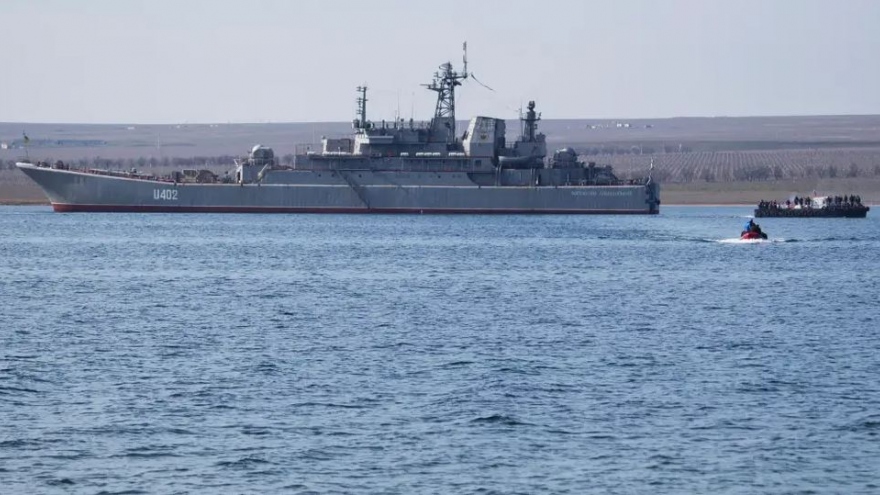 Ukraine nói vụ tấn công tên lửa vào Hạm đội Biển Đen thành công hơn dự tính