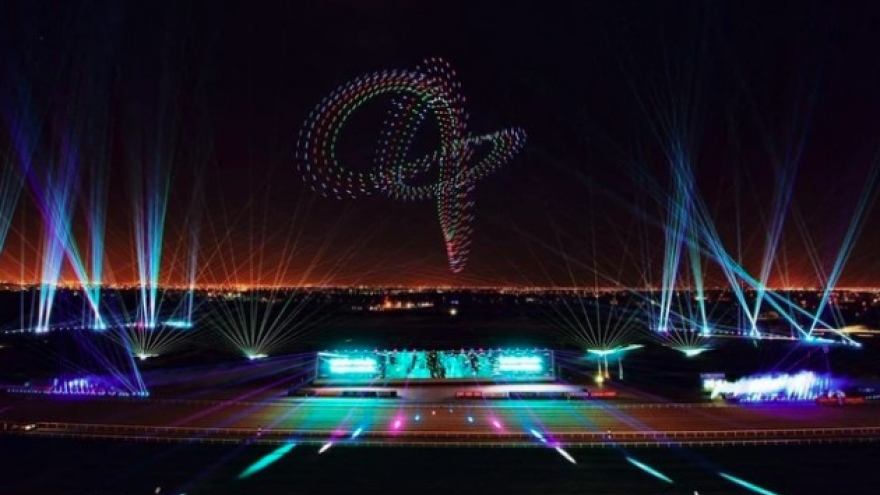 Drone light show to be highlight of Vietnam Tourism Year - Dien Bien 2024