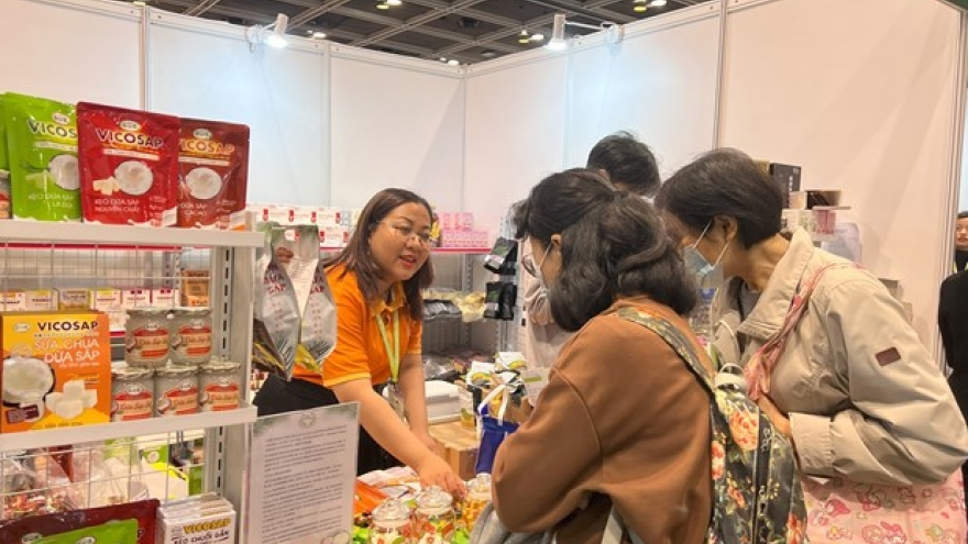 Vietnamese businesses join vegetarian food fair in Hong Kong