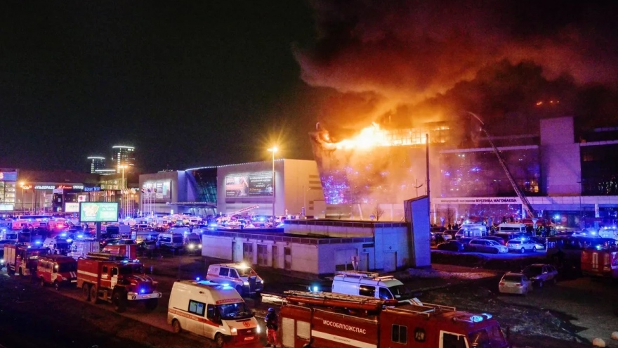 Toàn cảnh quốc tế tối 24/3: Nhân chứng vụ khủng bố Moscow kể lại giây phút sinh tử