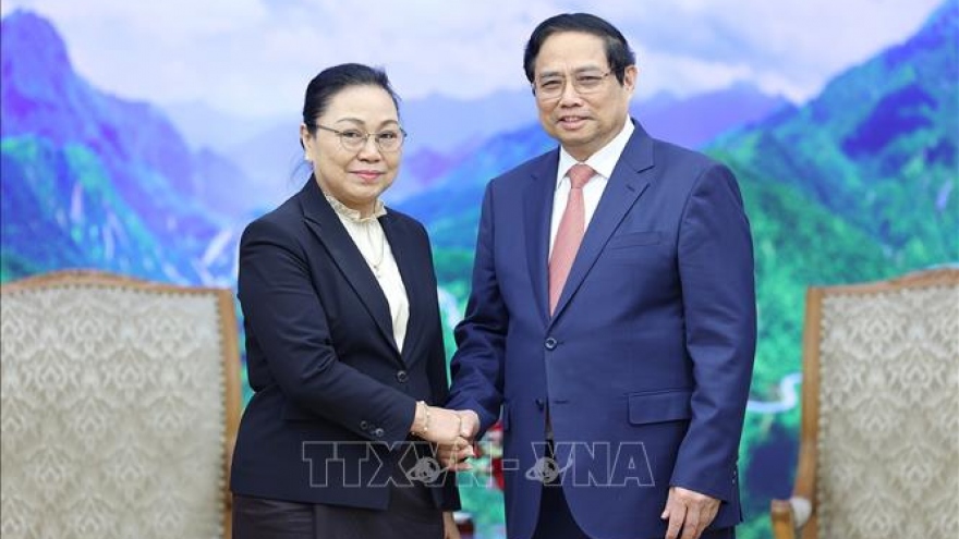 Thủ tướng tiếp Đại sứ Lào Khamphao Ernthavanh