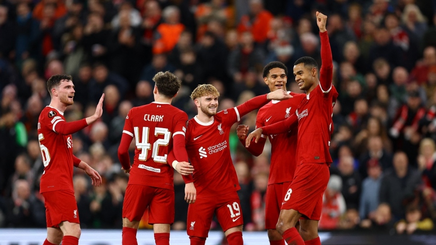 Kết quả Cúp C2 châu Âu hôm nay 15/3: Liverpool và AC Milan thắng lớn