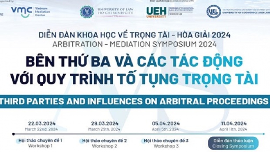 HCM City to host Arbitration - Mediation Symposium 2024