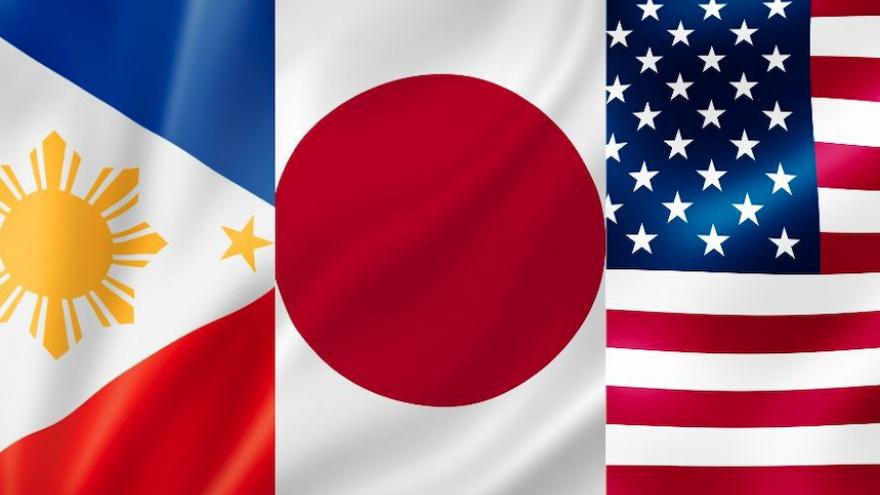 Mỹ-Nhật Bản-Philippines chuẩn bị cho Hội nghị thượng đỉnh 3 bên