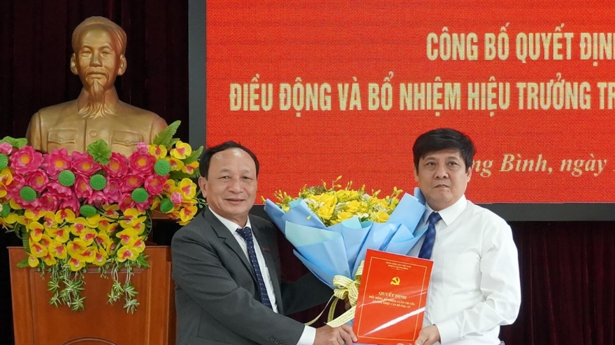 Bí thư Huyện ủy Bố Trạch làm Hiệu trưởng Trường Chính trị tỉnh Quảng Bình