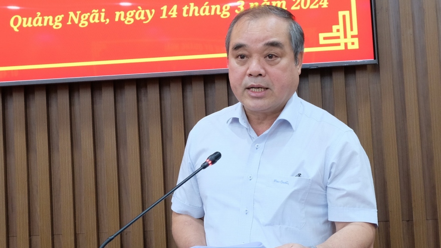 Phó Chủ tịch Trần Hoàng Tuấn được giao điều hành UBND tỉnh Quảng Ngãi