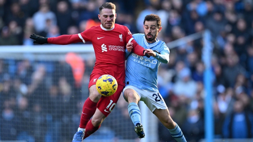 Lịch thi đấu vòng 28 Ngoại hạng Anh: "Đại chiến" Liverpool vs Man City