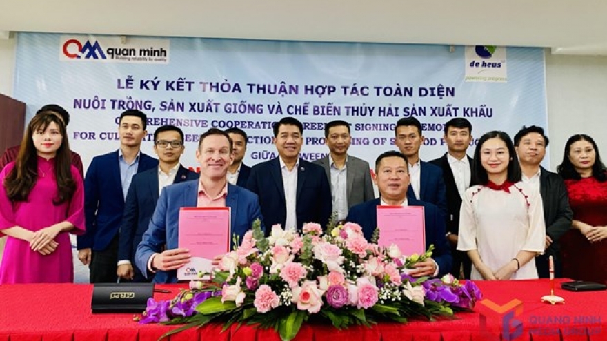 Vietnamese, Dutch firms sign aquaculture cooperation deal