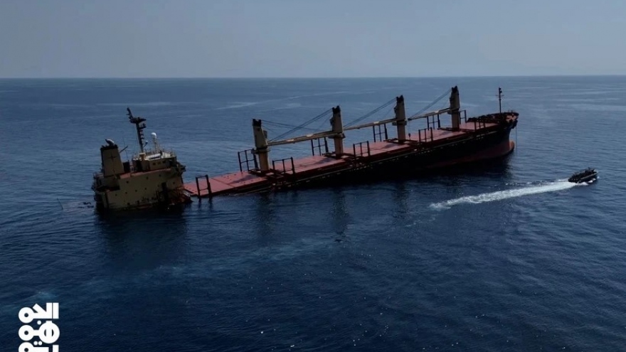 Chiến sự Trung Đông: Thêm một tàu Mỹ bị tấn công trên Biển Đỏ