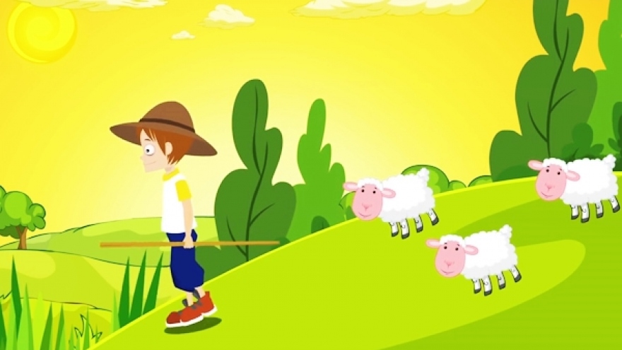 Truyện cổ tích "Cậu bé chăn cừu thông minh"