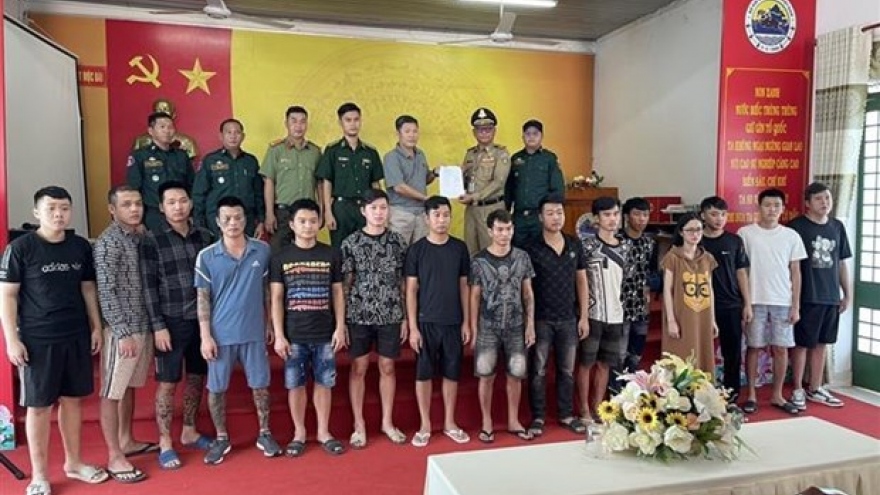 Citizens rescued from forced labour in Cambodia repatriated