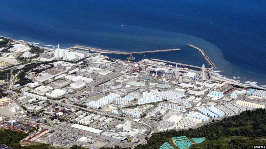 Nhà máy điện hạt nhân Fukushima dừng xả nước nhiễm phóng xạ đã xử lý ra biển