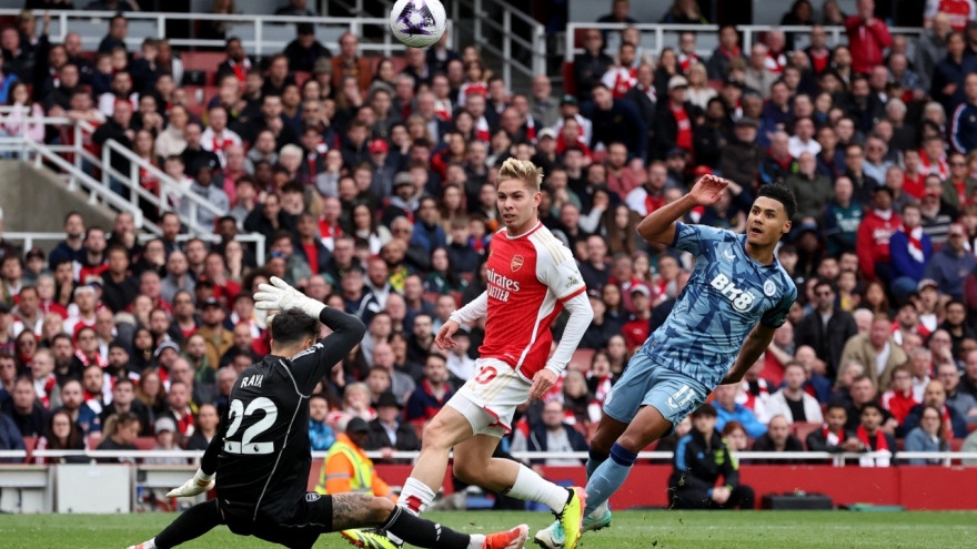 Gục ngã trước Aston Villa, Arsenal chính thức mất ngôi đầu Ngoại hạng Anh