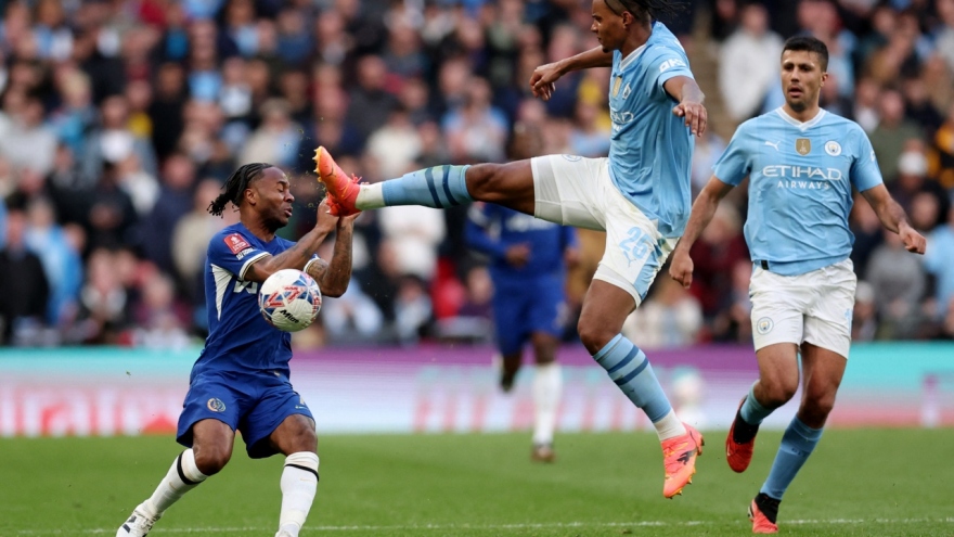 Kết quả bán kết FA Cup 2023/2024: Man City thắng nghẹt thở Chelsea