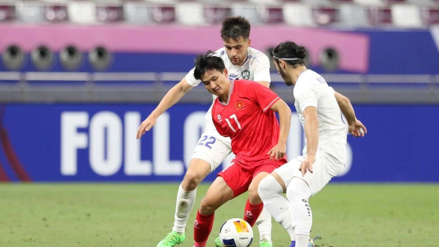 U23 Việt Nam thua đậm U23 Uzbekistan, gặp U23 Iraq ở tứ kết