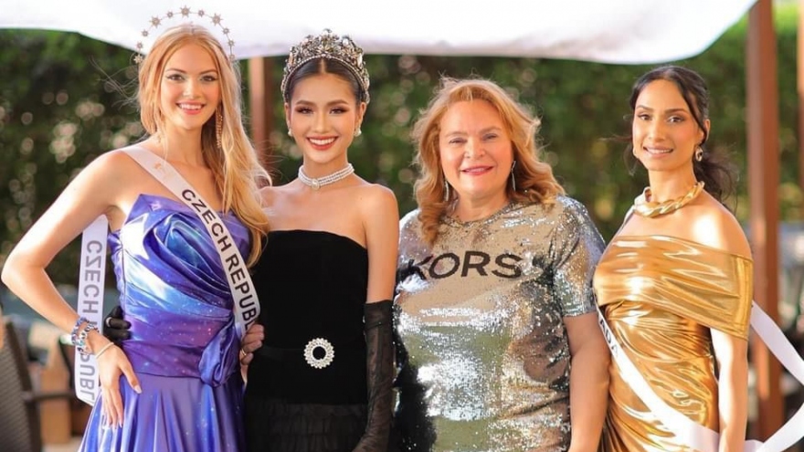 Vietnamese beauty judges Miss Eco International 2024