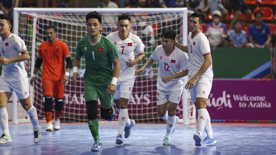 Thua sát nút Thái Lan, ĐT Futsal Việt Nam vẫn vào tứ kết giải châu Á