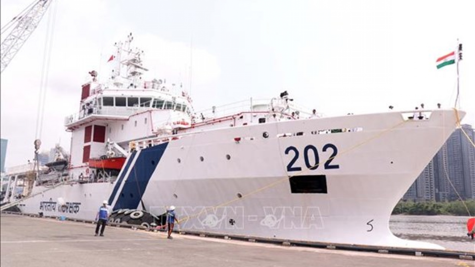 Indian pollution control vessel visits Ho Chi Minh City