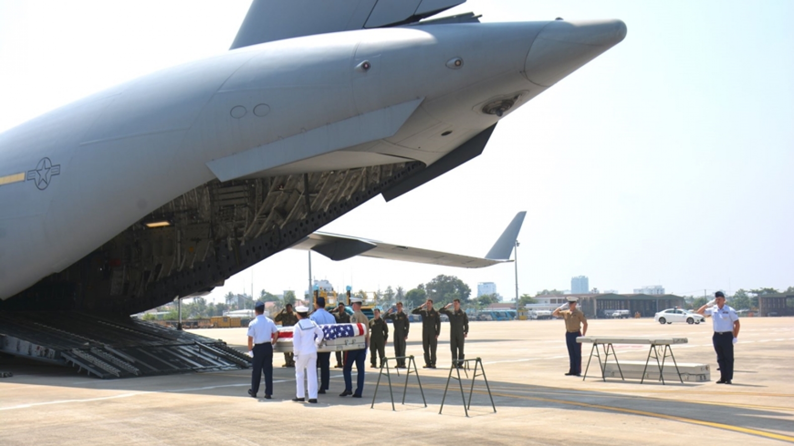 US servicemen’s remains repatriated