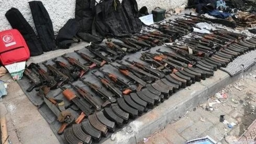 Phát hiện kho vũ khí bí mật của Hamas liên quan đến các vụ bắt giữ ở Đức