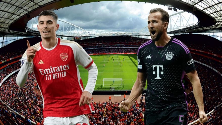 Dự đoán tỷ số, đội hình xuất phát trận Arsenal - Bayern Munich