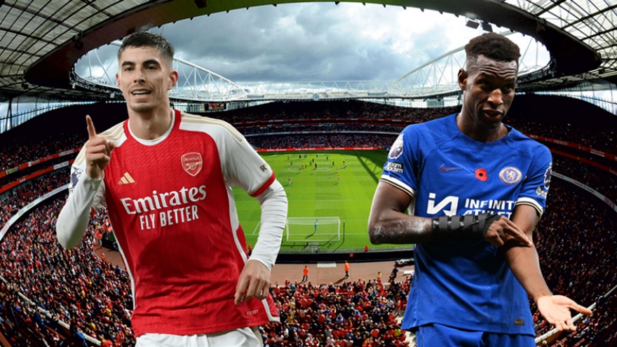 Dự đoán tỷ số, đội hình xuất phát trận Arsenal - Chelsea